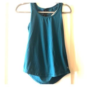 Teal workout tank